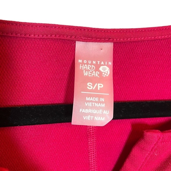 Mountain Hardwear Notch Neck Long Sleeve in Red Size S - Picture 4 of 9